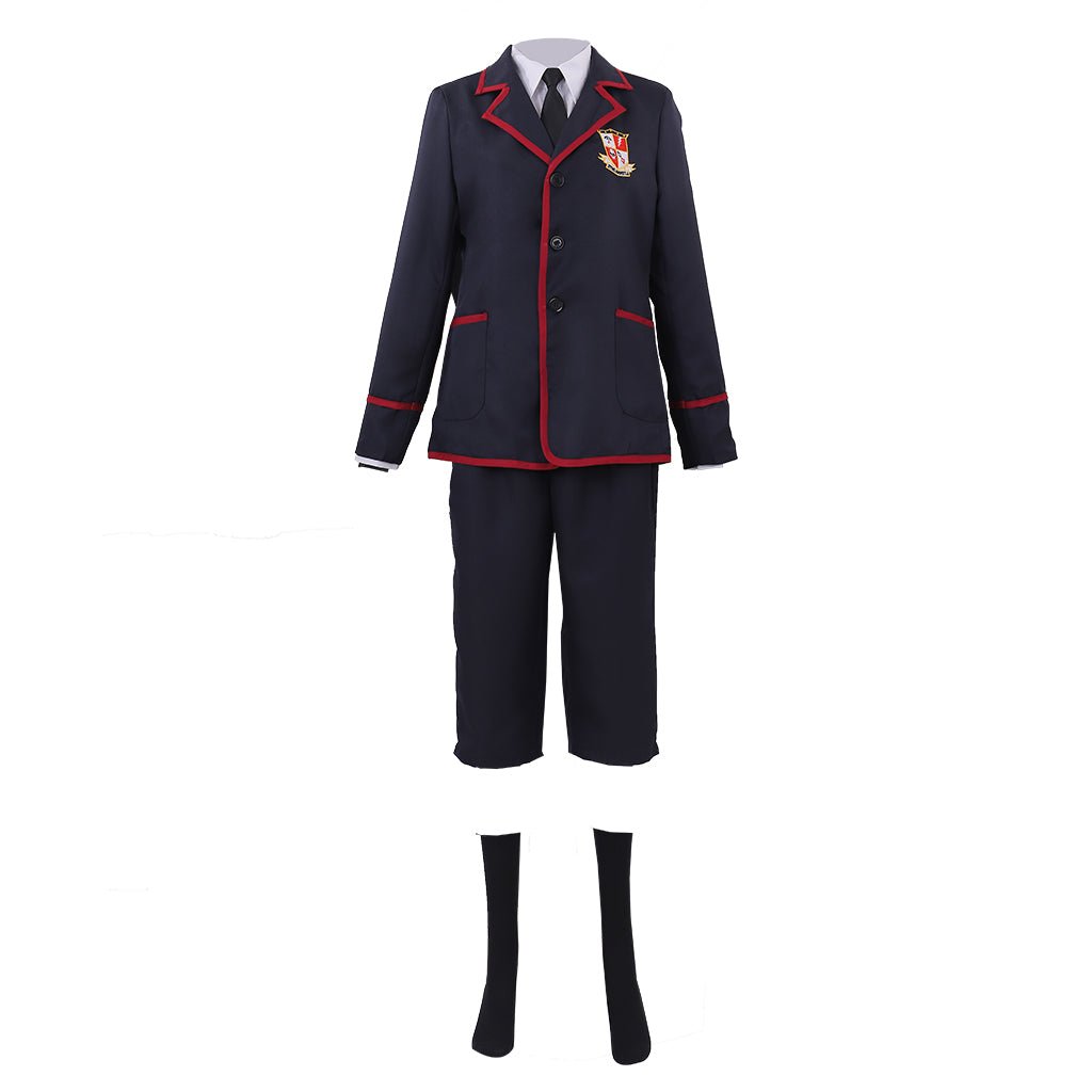 The Umbrella Academy Male School Uniform Cosplay Costume - Coscosmos