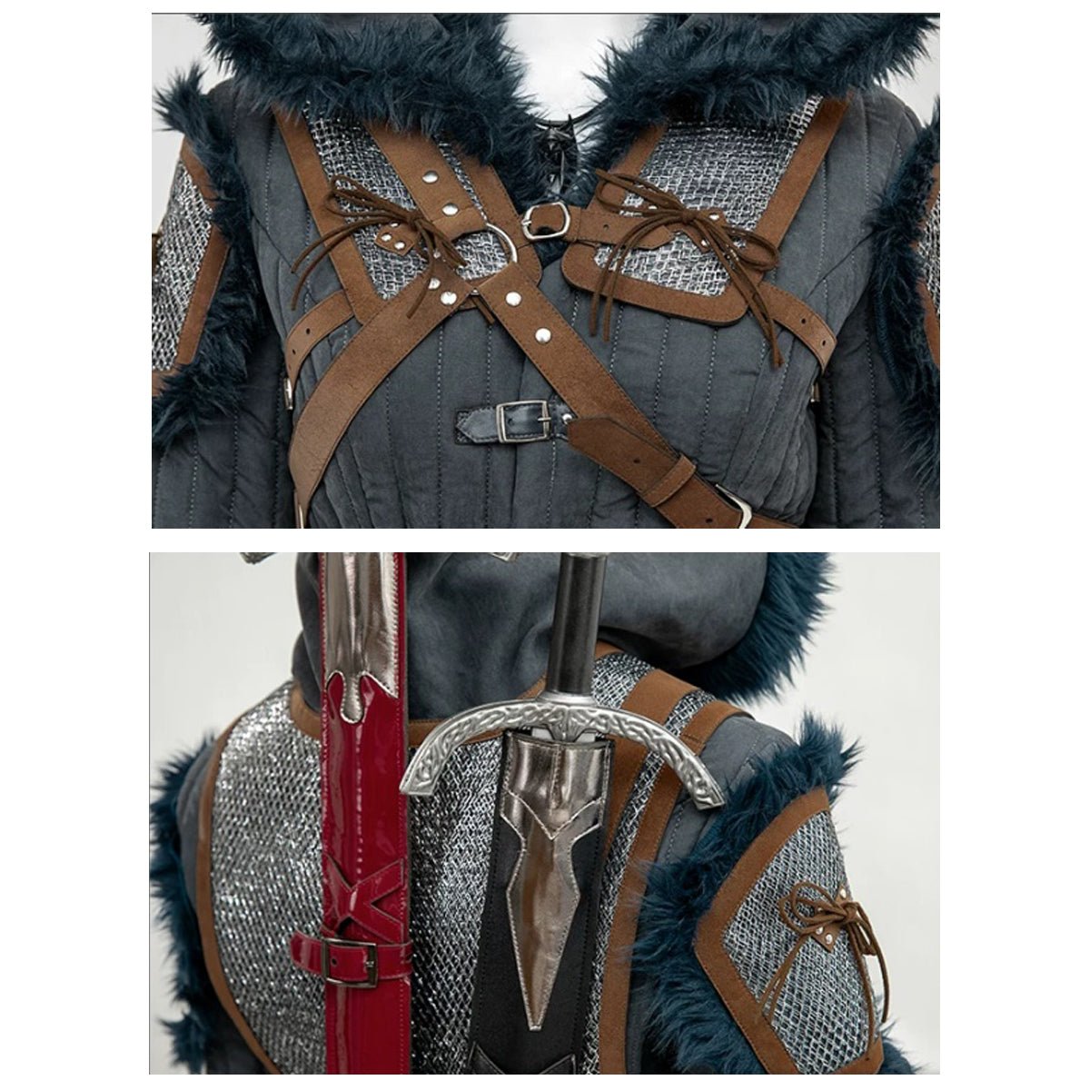The Witcher 4 Ciri Cosplay Costume - Premium Game Character Outfit - Coscosmos