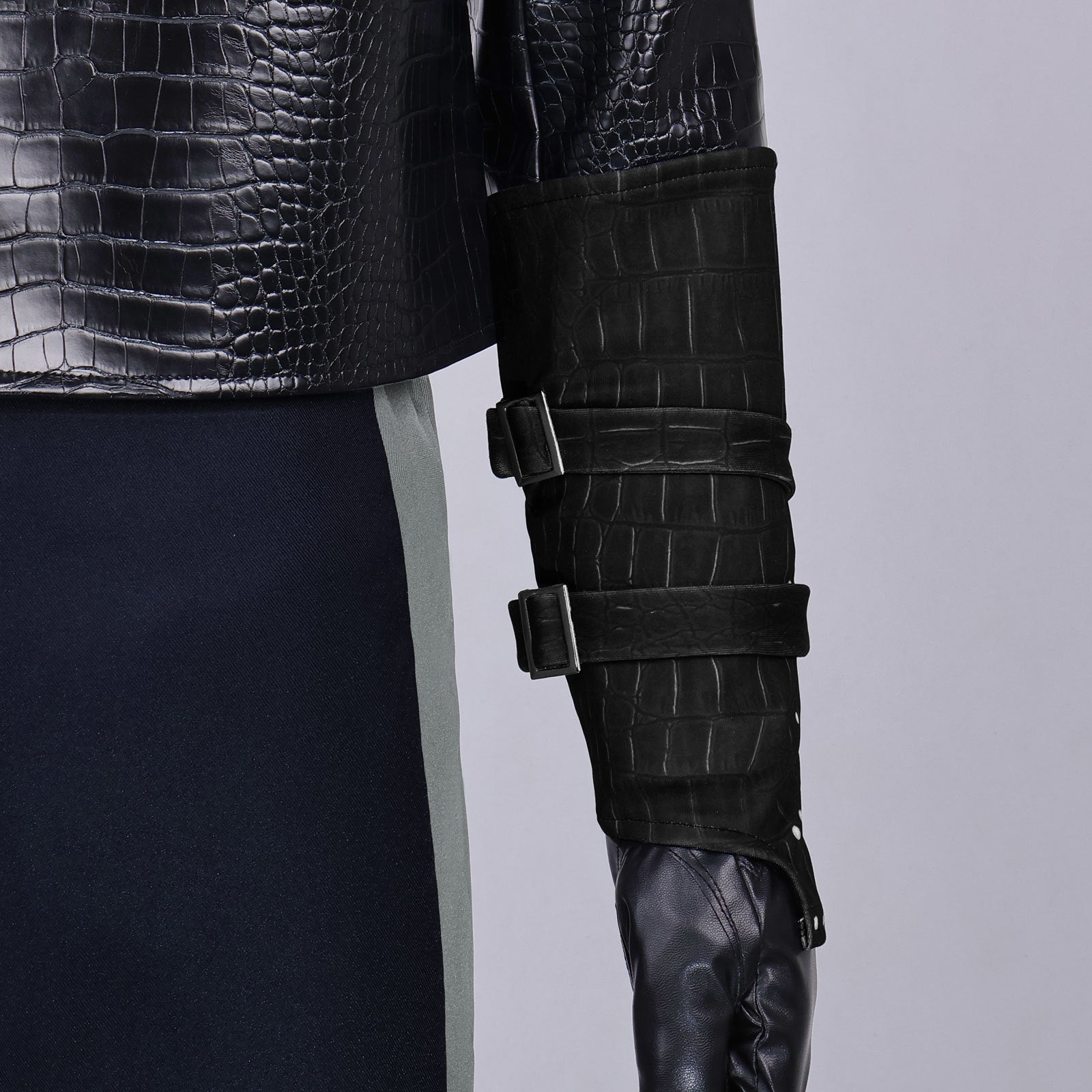 The Witcher 4 Geralt of Rivia Cosplay Outfit White Wolf Medieval Leather Full Suit Halloween - Coscosmos