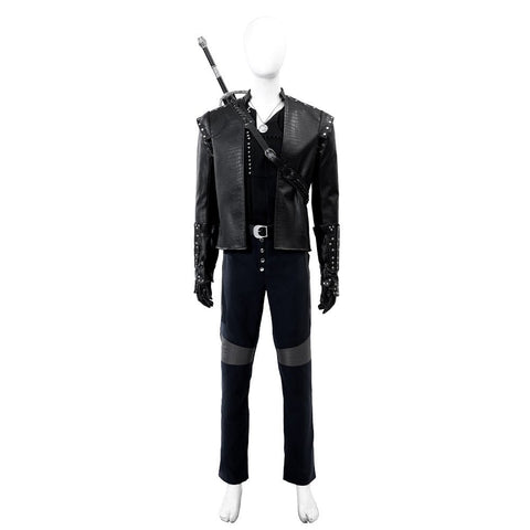The Witcher Geralt Cosplay Costume - Premium Quality Game Character Outfit - Coscosmos