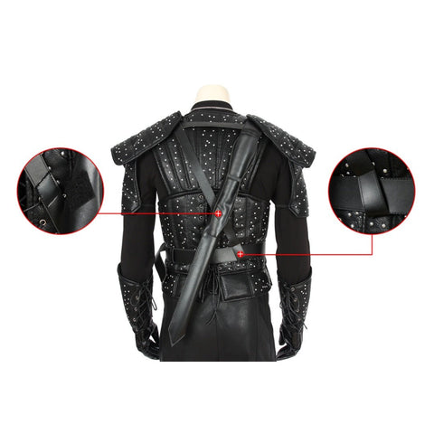 The Witcher Geralt of Rivia Cosplay Costume - Coscosmos