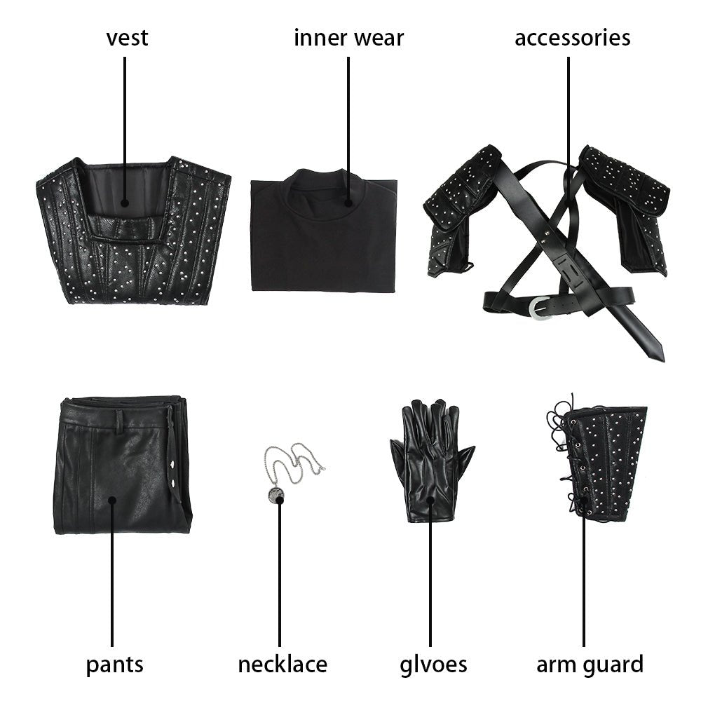 The Witcher Geralt of Rivia Cosplay Costume - Coscosmos