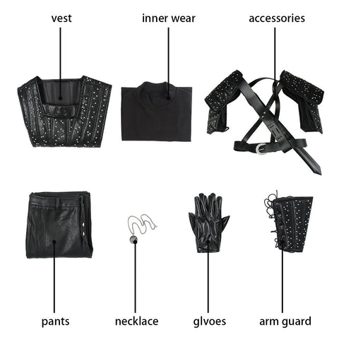 The Witcher Geralt of Rivia Cosplay Costume - Coscosmos