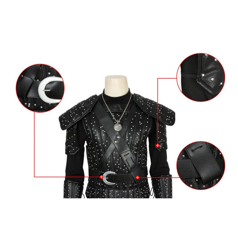 The Witcher Geralt of Rivia Cosplay Costume - Coscosmos