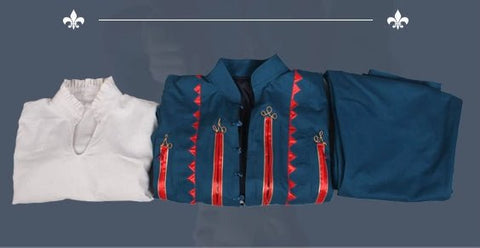 The Witcher Season 1 Jaskier Bard Cosplay Costume - Coscosmos