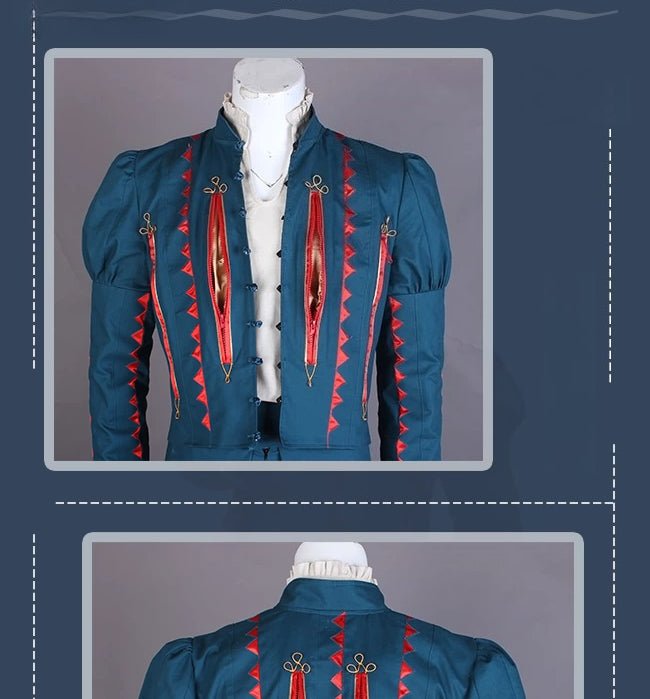 The Witcher Season 1 Jaskier Bard Cosplay Costume - Coscosmos