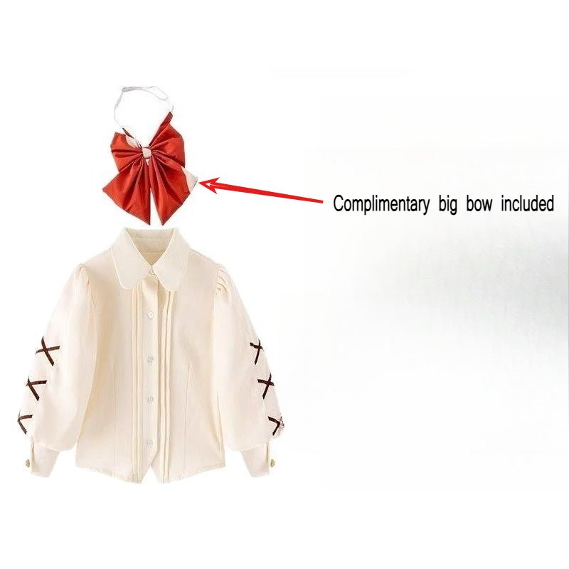 The Wizard of Oz Girls' Autumn Little Red Riding Hood Lolita Dress for Halloween & Cosplay - Coscosmos