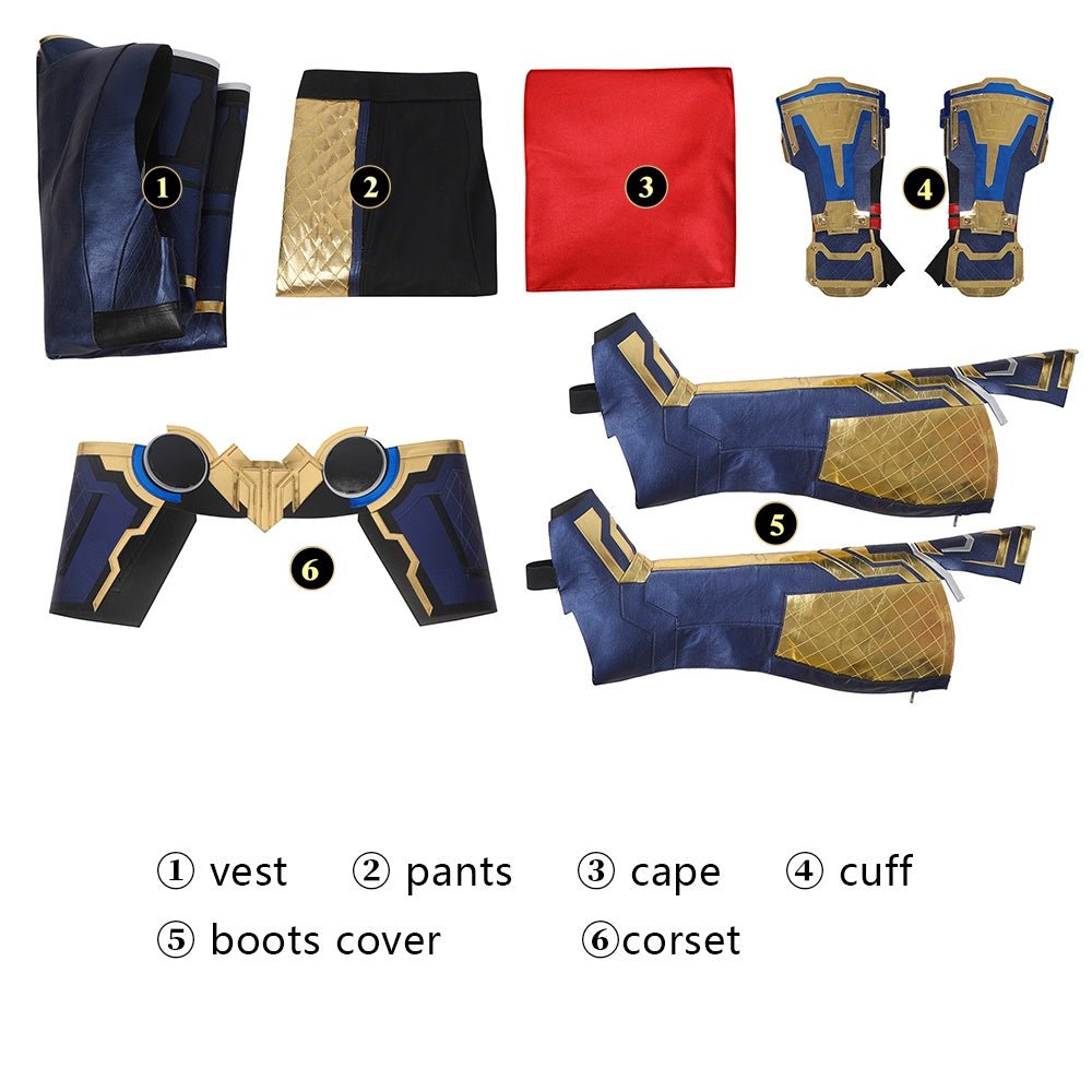 Thor 4 Thor Cosplay Costume - Official Movie Replica for Thor: Love and Thunder - Coscosmos