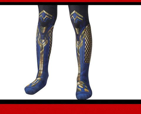 Thor: Love and Thunder Child Cosplay Costume – Authentic Kids’ Bodysuit with Cape & Accessories, Complete Movie - Inspired Outfit for Young Superheroes - Coscosmos