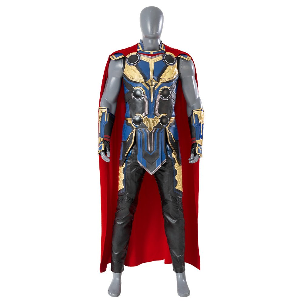 Thor: Love and Thunder Mighty Thor Jane Foster Blue Battle Cosplay Costume - Coscosmos