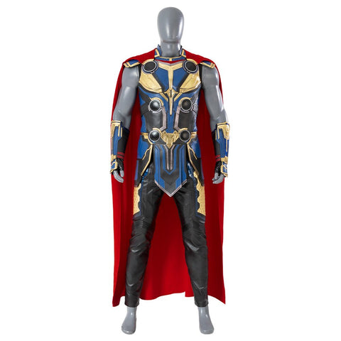 Thor: Love and Thunder Mighty Thor Jane Foster Blue Battle Cosplay Costume - Coscosmos
