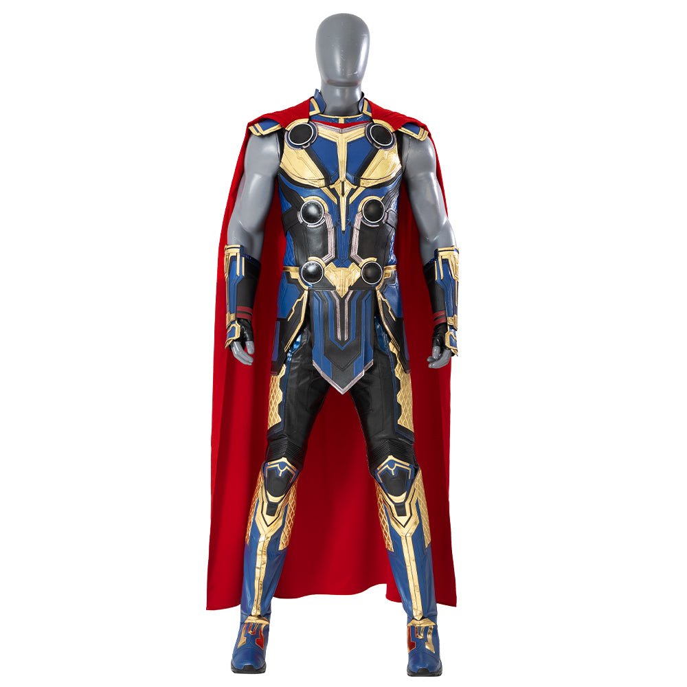 Thor: Love and Thunder Mighty Thor Jane Foster Blue Battle Cosplay Costume - Coscosmos