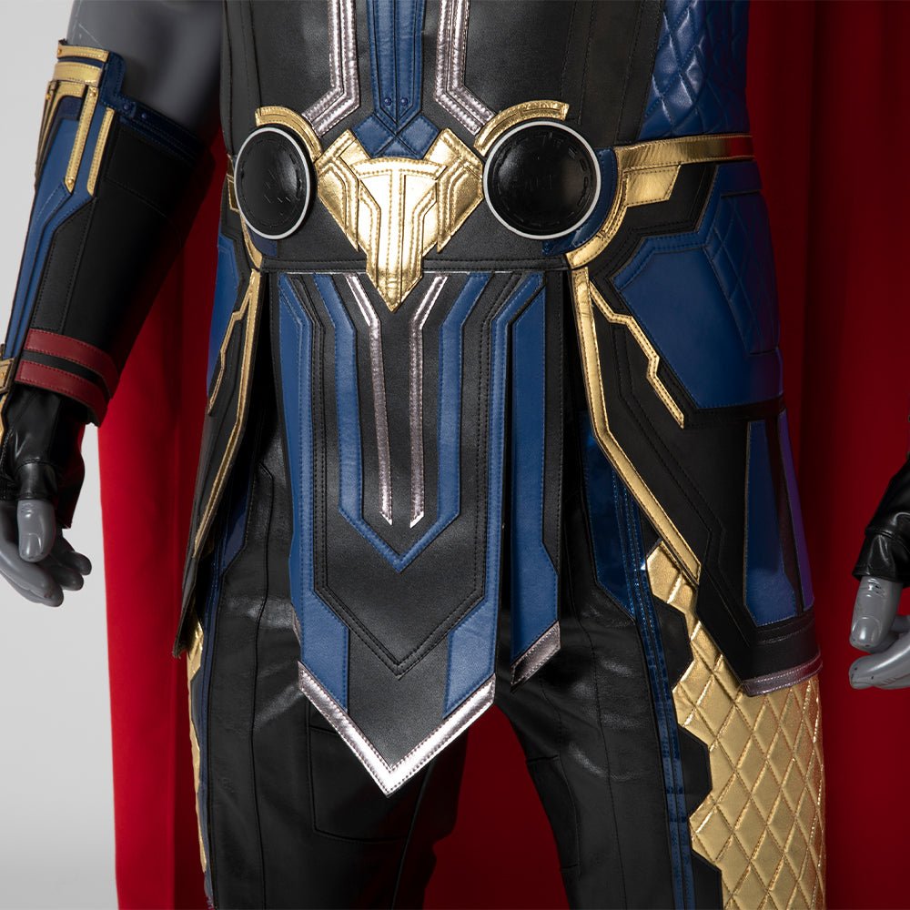 Thor: Love and Thunder Mighty Thor Jane Foster Blue Battle Cosplay Costume - Coscosmos