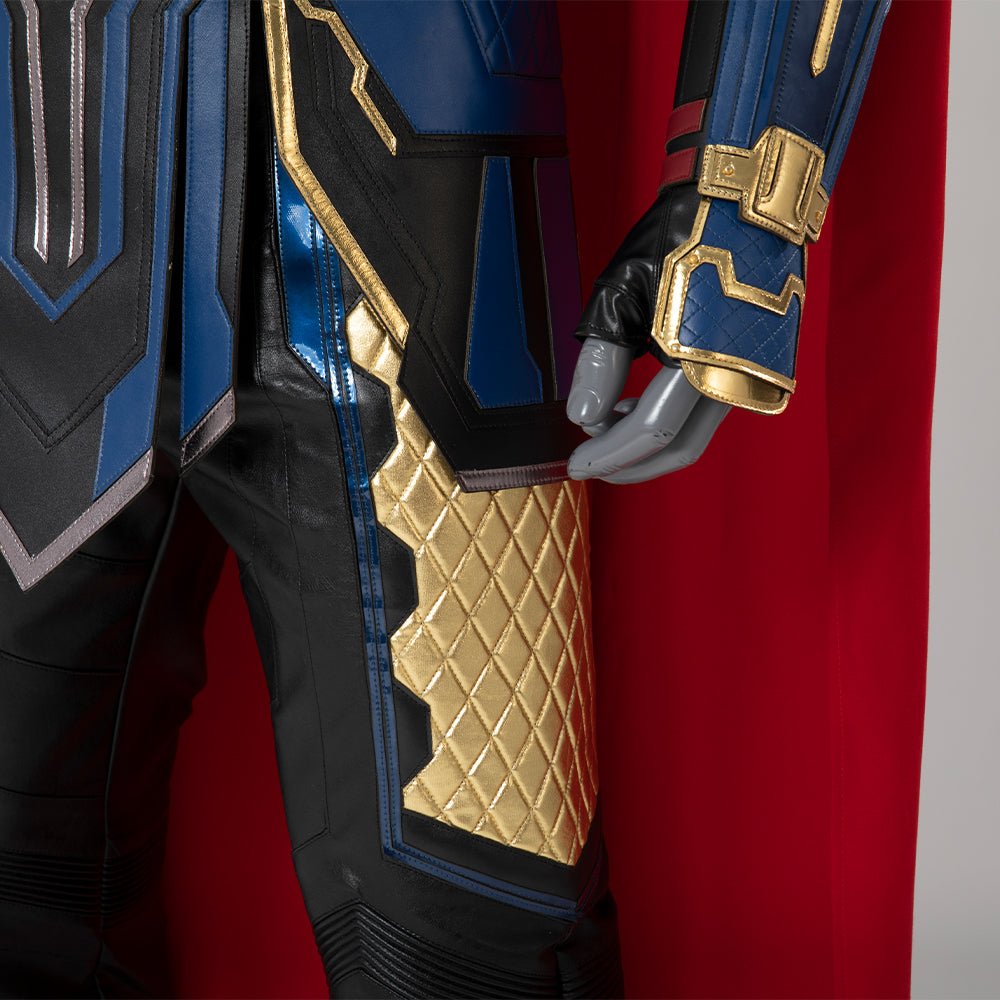 Thor: Love and Thunder Mighty Thor Jane Foster Blue Battle Cosplay Costume - Coscosmos