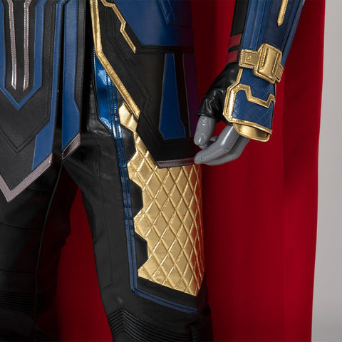 Thor: Love and Thunder Mighty Thor Jane Foster Blue Battle Cosplay Costume - Coscosmos
