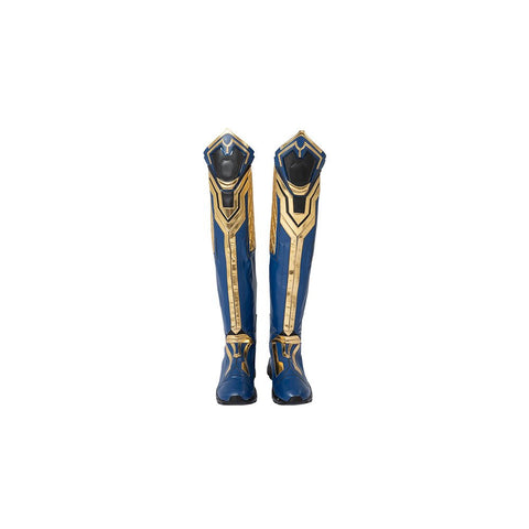 Thor: Love and Thunder Mighty Thor Jane Foster Blue Battle Cosplay Costume - Coscosmos