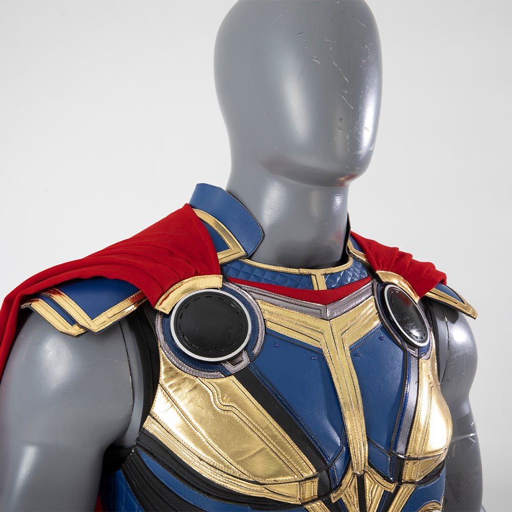 Thor: Love and Thunder Mighty Thor Jane Foster Blue Battle Cosplay Costume - Coscosmos