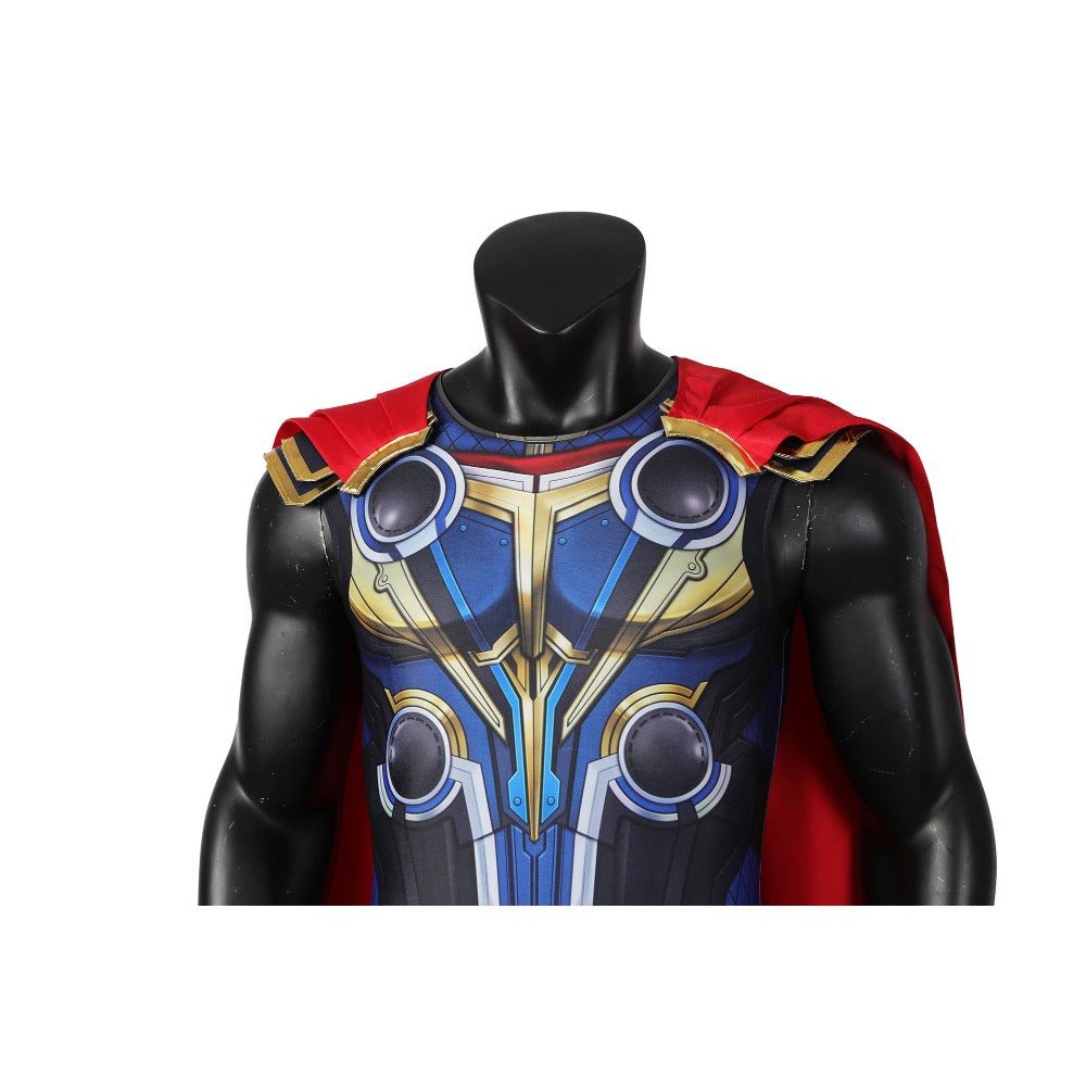 Thor: Love and Thunder Thor Cosplay Costume – Authentic Sleeveless Outfit for Fans, Complete Set for Cosplay Events and Conventions - Coscosmos