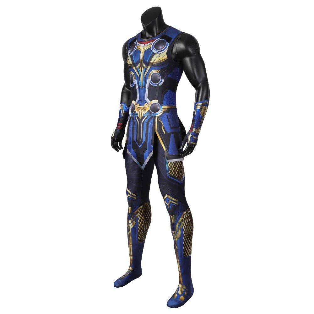 Thor: Love and Thunder Thor Cosplay Costume – Authentic Sleeveless Outfit for Fans, Complete Set for Cosplay Events and Conventions - Coscosmos