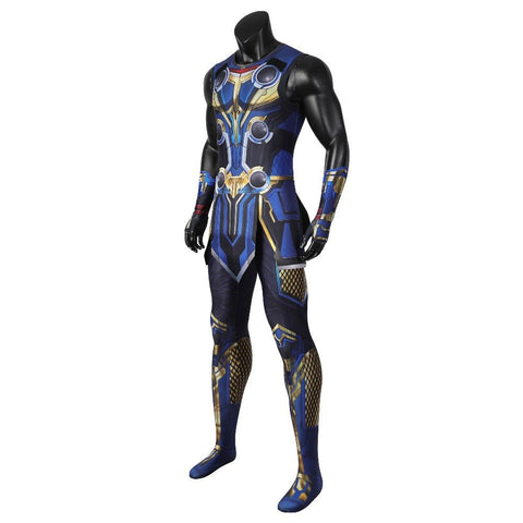 Thor: Love and Thunder Thor Cosplay Costume – Authentic Sleeveless Outfit for Fans, Complete Set for Cosplay Events and Conventions - Coscosmos