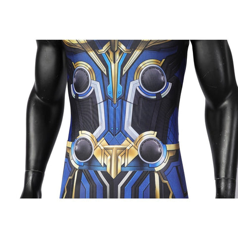 Thor: Love and Thunder Thor Cosplay Costume – Authentic Sleeveless Outfit for Fans, Complete Set for Cosplay Events and Conventions - Coscosmos