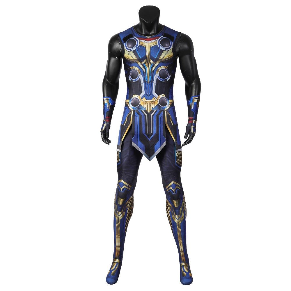 Thor: Love and Thunder Thor Cosplay Costume – Authentic Sleeveless Outfit for Fans, Complete Set for Cosplay Events and Conventions - Coscosmos