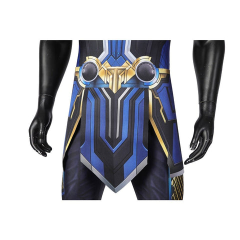 Thor: Love and Thunder Thor Cosplay Costume – Authentic Sleeveless Outfit for Fans, Complete Set for Cosplay Events and Conventions - Coscosmos
