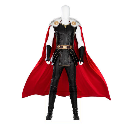 Thor: Love and Thunder Thor Odinson Fur Collar Cosplay Costume - Coscosmos