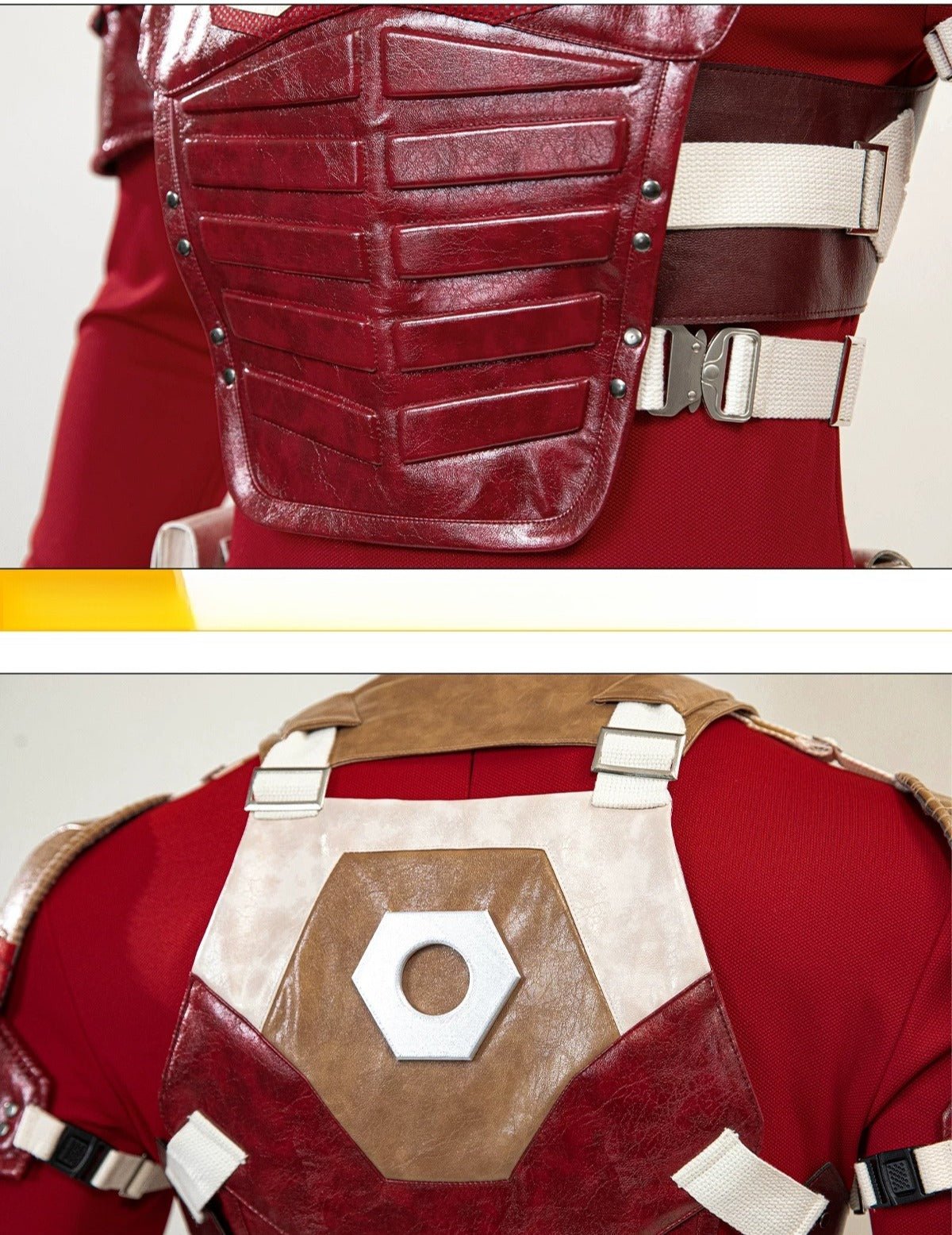 Thunderbolts Red Guardian Cosplay Costume - High Quality Anime Outfit - Coscosmos