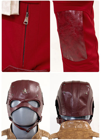 Thunderbolts Red Guardian Cosplay Costume - High Quality Anime Outfit - Coscosmos