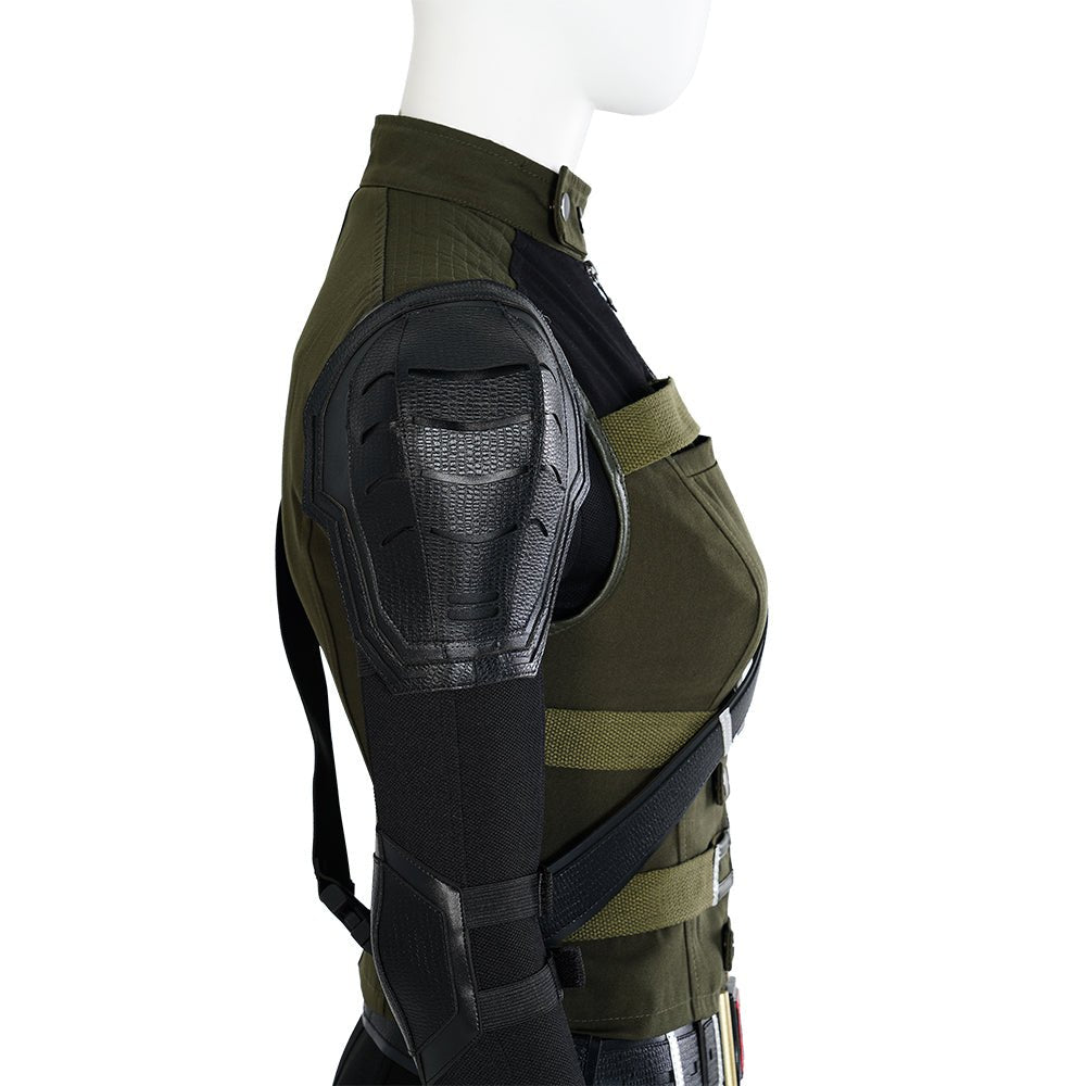 Thunderbolts Yelena Belova Cosplay Costume Full Set with Shoes - Coscosmos