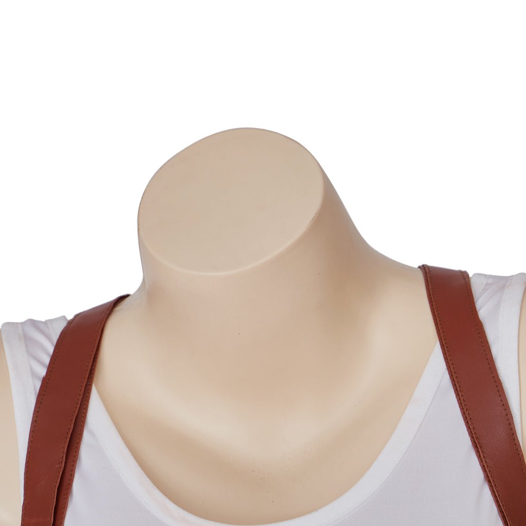 Tifa Lockhart Final Fantasy VII Remake Cosplay Costume Set - Classic Outfit Mini Dress Top & Skirt Full Set - Coscosmos