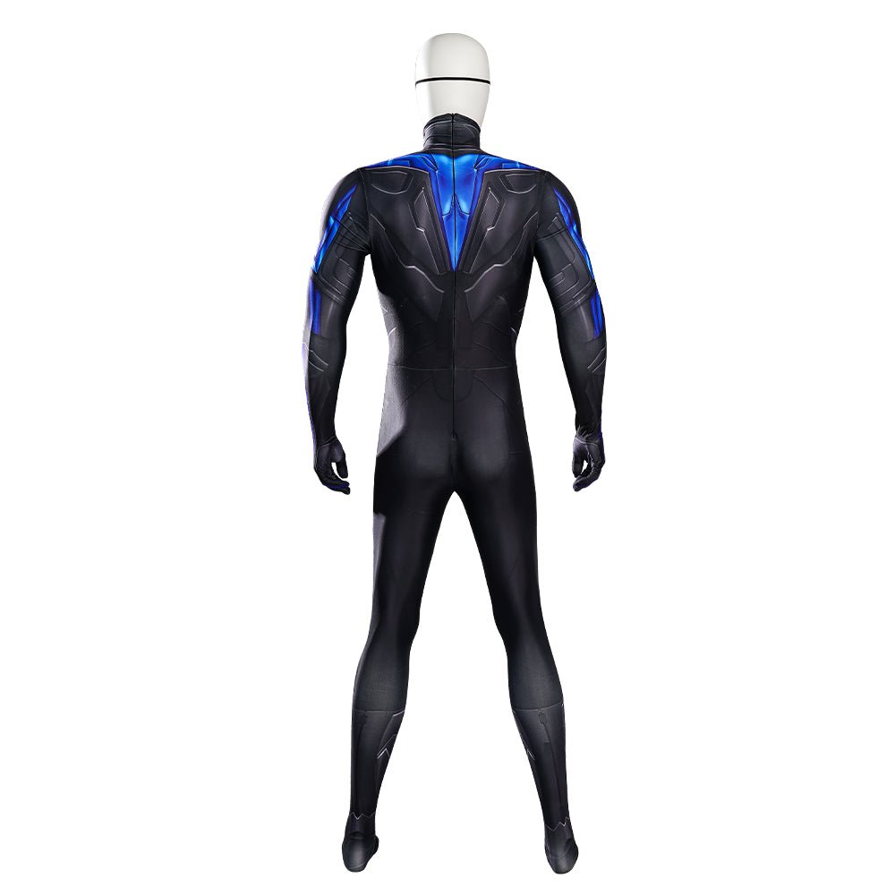 Titan—Nightwing Jumpsuit - Premium Cosplay Costume for Teen Titans Fans - Coscosmos