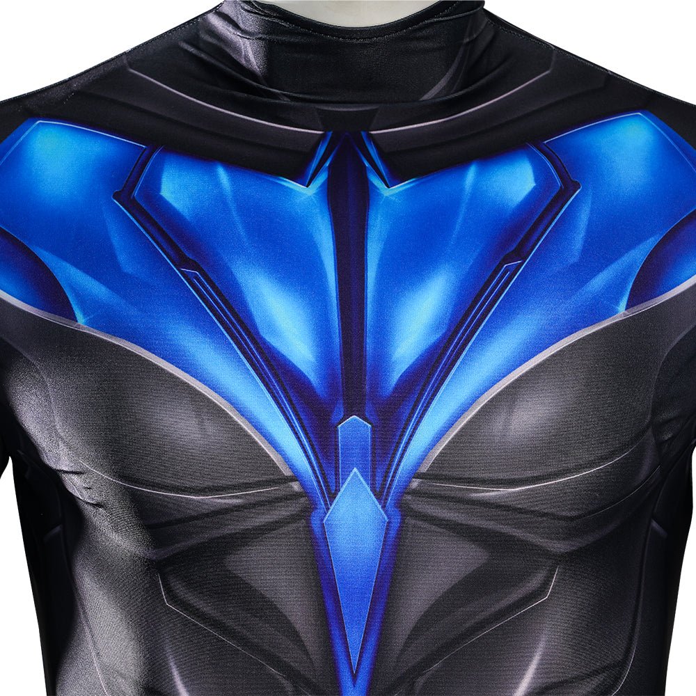 Titan—Nightwing Jumpsuit - Premium Cosplay Costume for Teen Titans Fans - Coscosmos