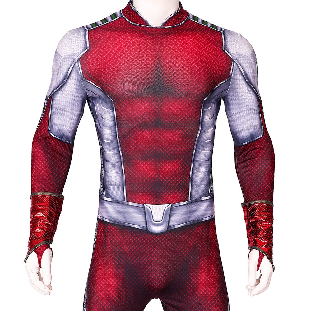 Titans S4 Beast Boy Gar Logan Cosplay Costumes Spandex Suit - Coscosmos