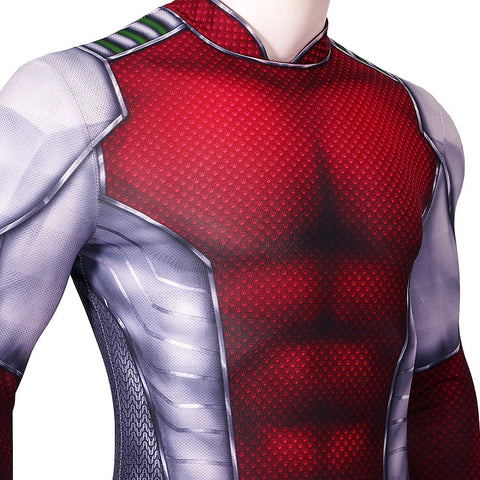Titans S4 Beast Boy Gar Logan Cosplay Costumes Spandex Suit - Coscosmos
