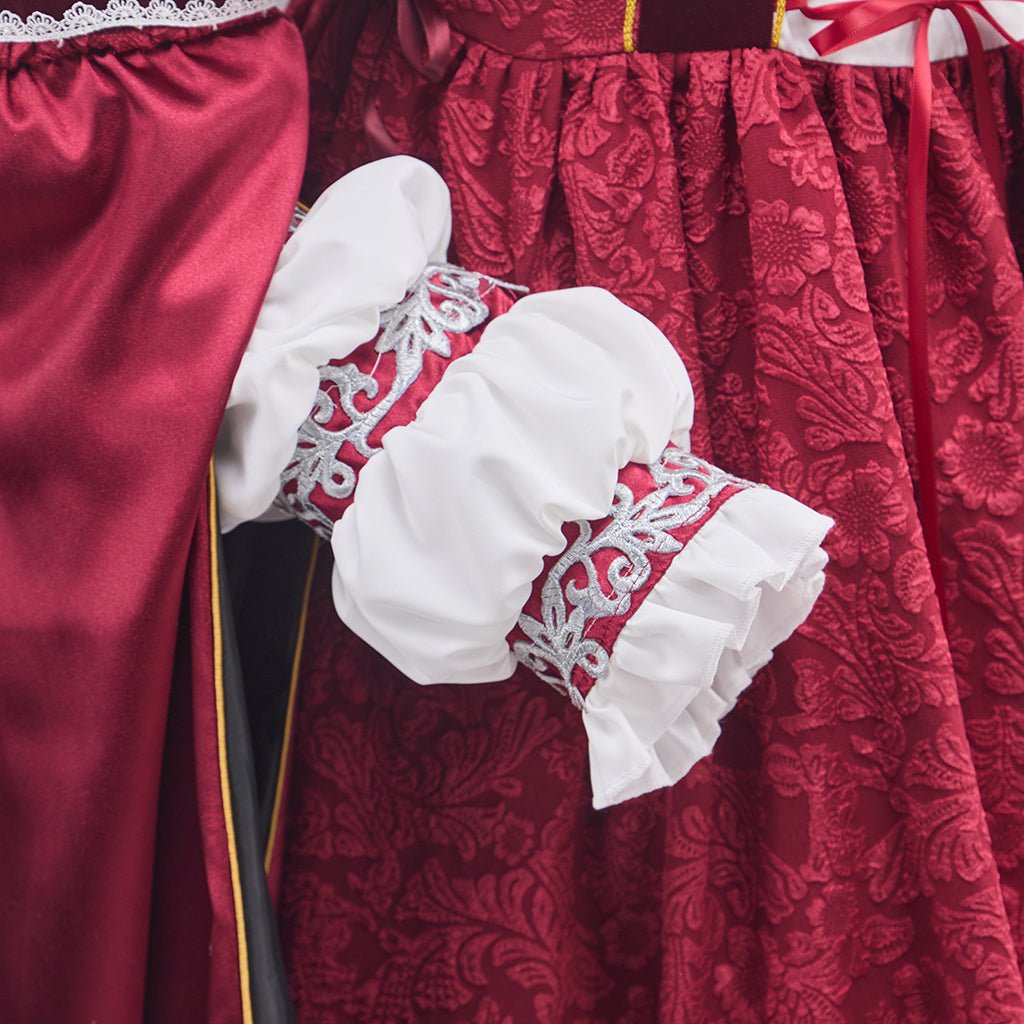 Tudor Dynasty Rose Pink Dress Cosplay Costume - Coscosmos