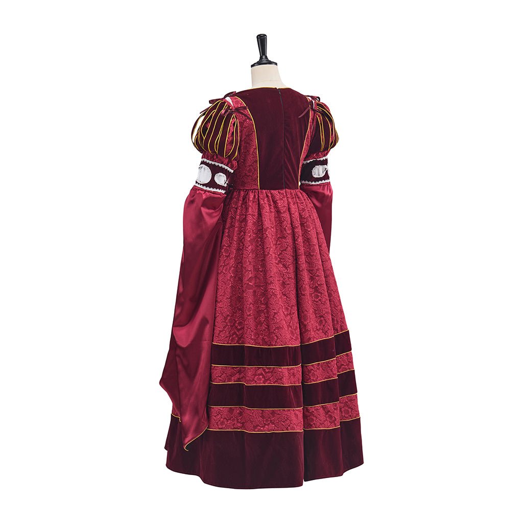 Tudor Dynasty Rose Pink Dress Cosplay Costume - Coscosmos