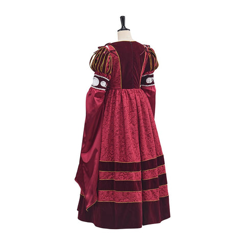 Tudor Dynasty Rose Pink Dress Cosplay Costume - Coscosmos