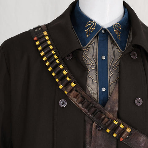TV Drama Fallout Halloween Cosplay The Ghoul Cooper Howard Costume Set - Coscosmos