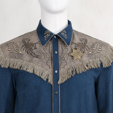 TV Drama Fallout Halloween Cosplay The Ghoul Cooper Howard Costume Set - Coscosmos