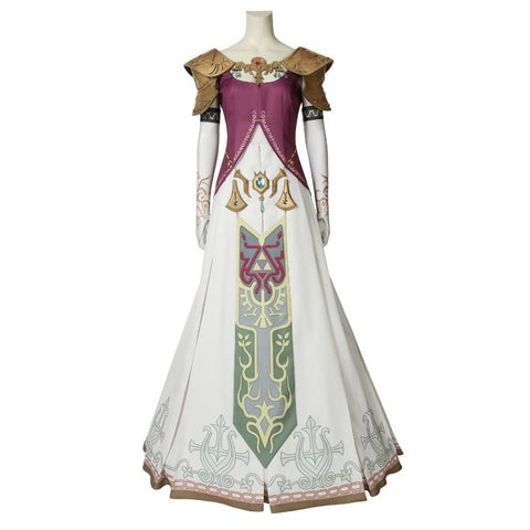 Twilight Princess Zelda Cosplay Costume - Elegant Princess Design for Fans - Coscosmos