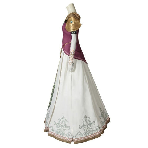 Twilight Princess Zelda Cosplay Costume - Elegant Princess Design for Fans - Coscosmos