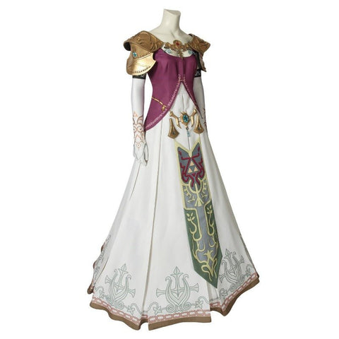 Twilight Princess Zelda Cosplay Costume - Elegant Princess Design for Fans - Coscosmos