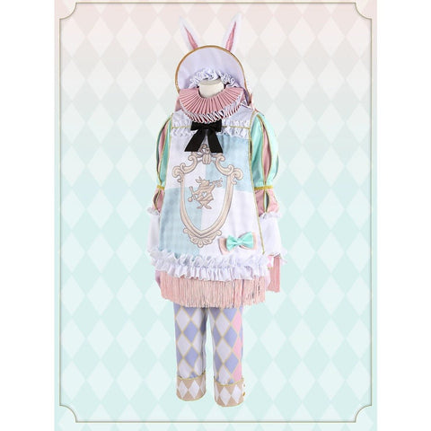 Twisted Wonderland Epel Felmier White Rabbit Festival Cosplay Costume - Coscosmos