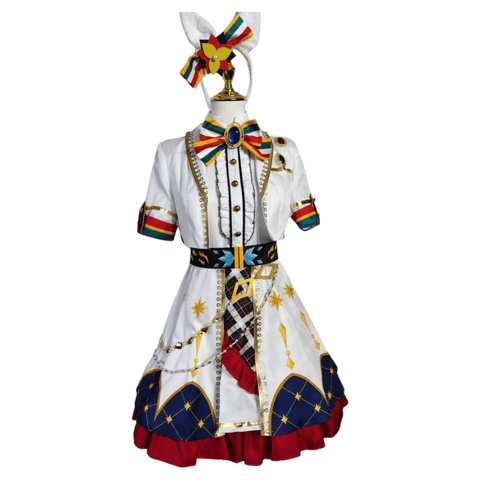 Uma Musume Pretty Derby Christmas Oguri Cap Cosplay Costume - Festive Holiday Outfit - Coscosmos