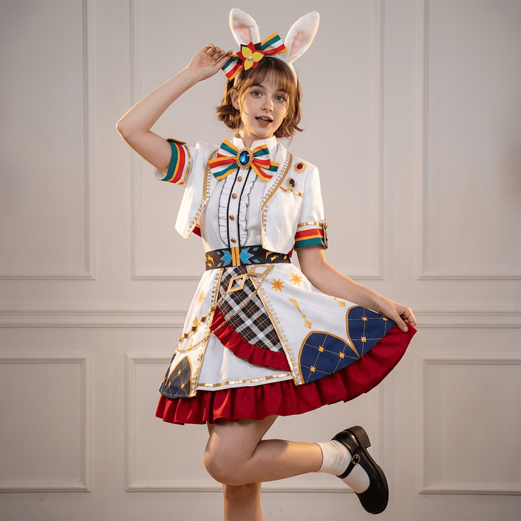 Uma Musume Pretty Derby Christmas Oguri Cap Cosplay Costume - Festive Holiday Outfit - Coscosmos