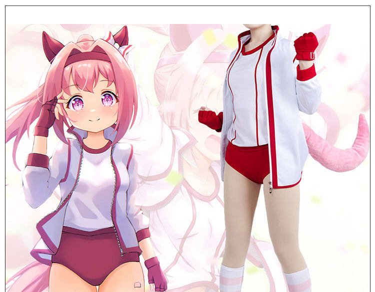 Uma Musume Pretty Derby Haru Urara Special Week Cosplay Costume - Coscosmos