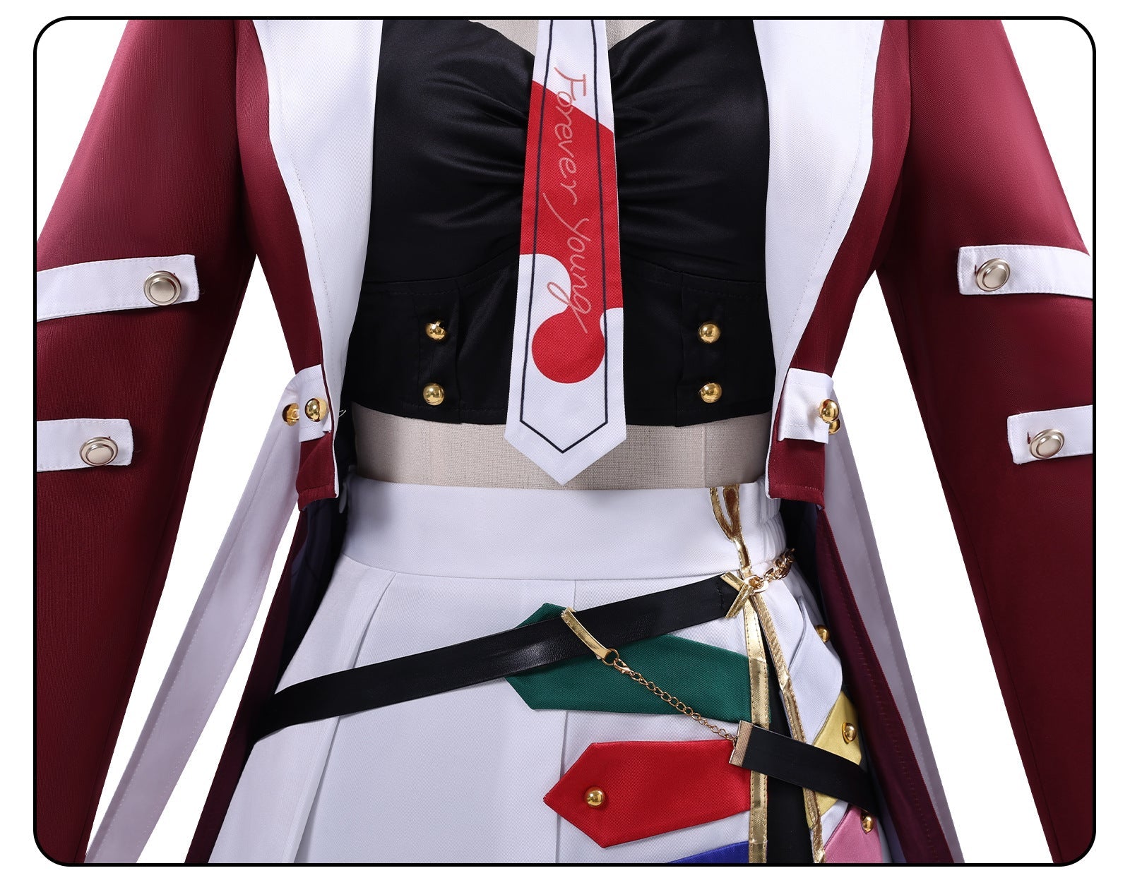 Uma Musume Pretty Derby Marche Lorraine Forever Young Rose Kingdom Cosplay Costume - Coscosmos