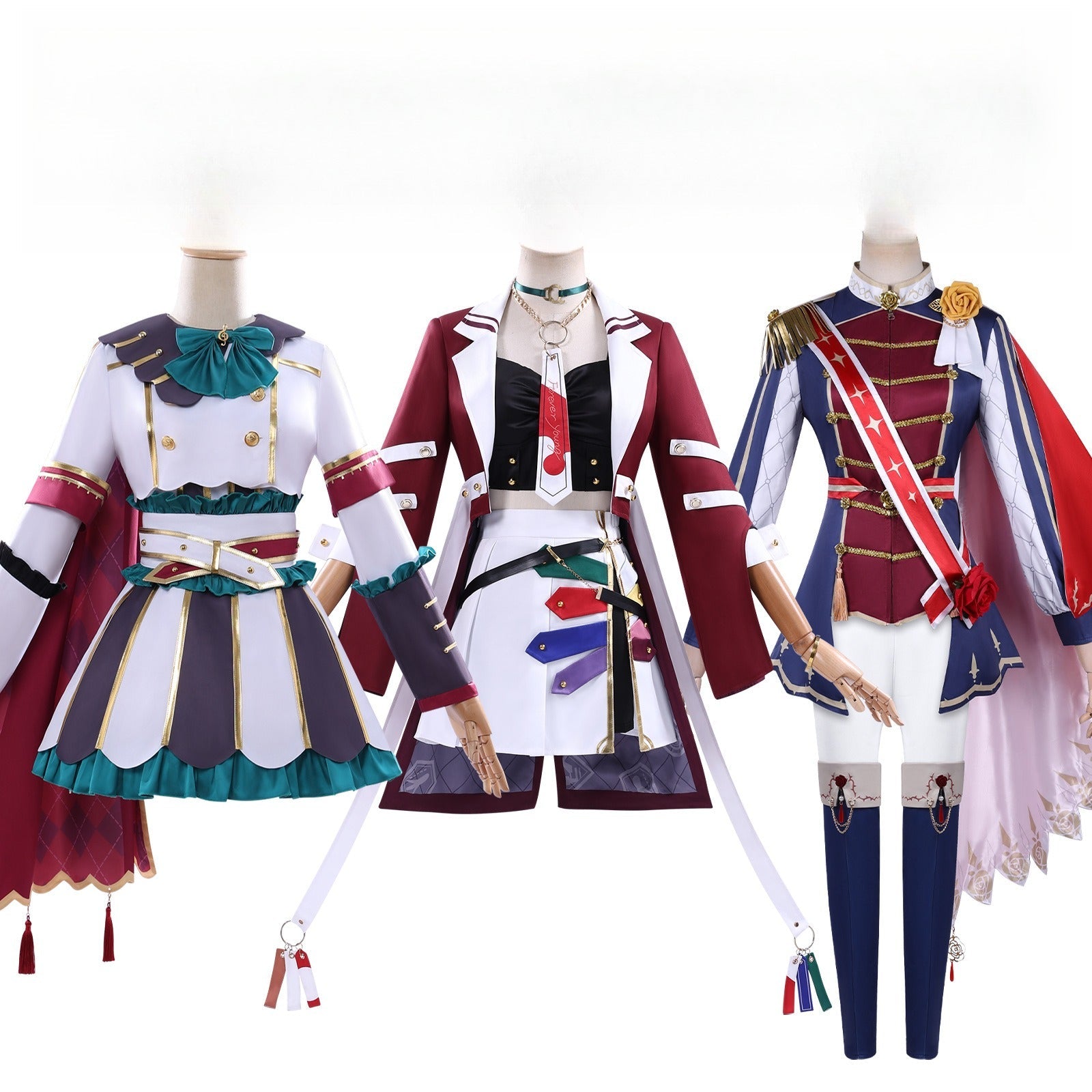 Uma Musume Pretty Derby Marche Lorraine Forever Young Rose Kingdom Cosplay Costume - Coscosmos